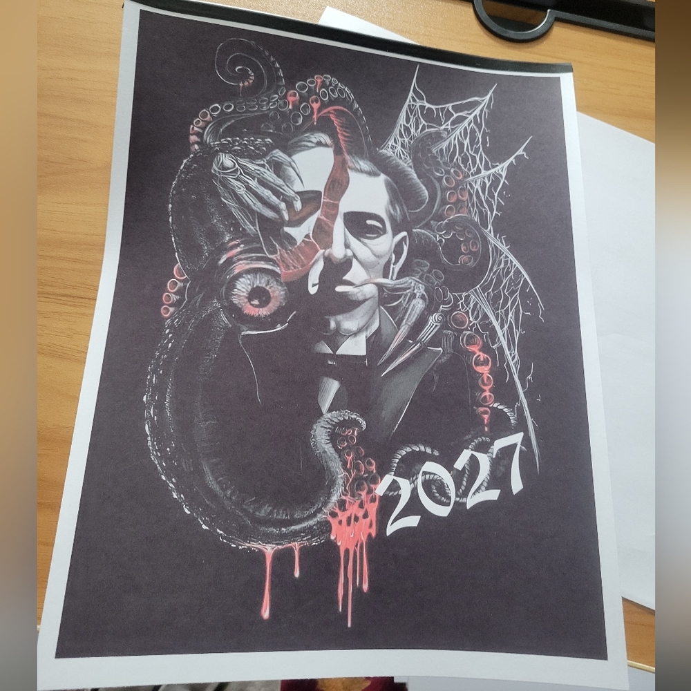 💀NEW 💀 2027 Hp.lovecraft Calendar